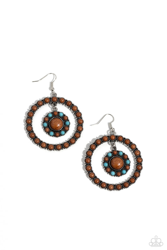 Saguaro Sanctuary - Brown Earrings