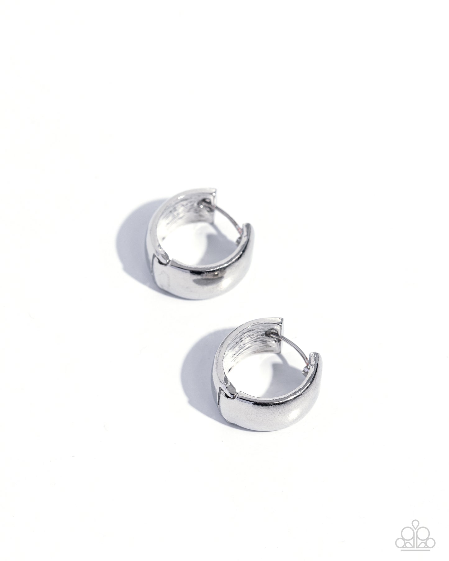 Signature Sheen - Silver Hoop Earrings