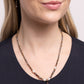 Trendy Trenchant - Copper Necklace