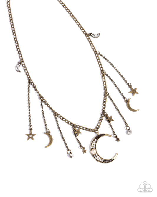 Stellar Selection - Brass Necklace