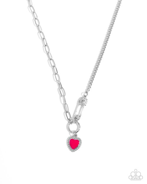 Valuable Valor - Pink Necklace