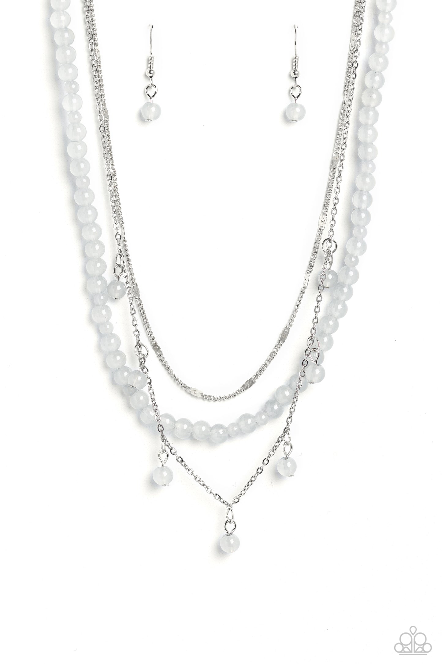 Bead All About It - Silver Necklace