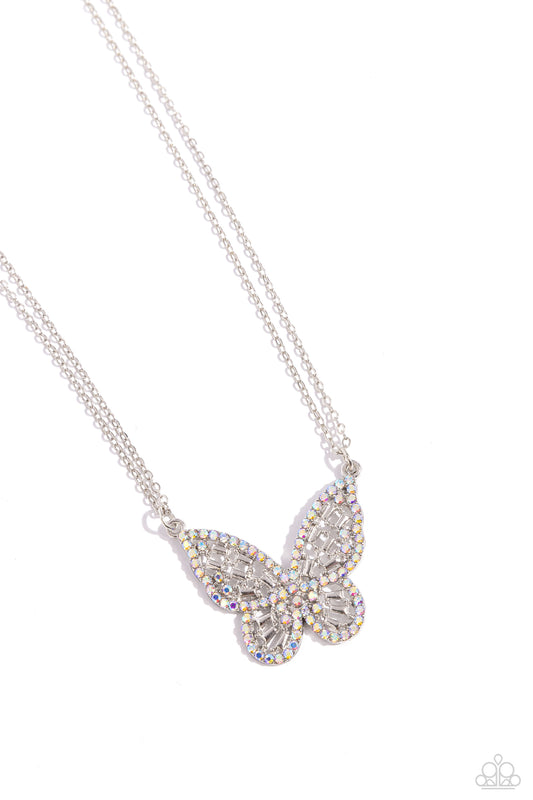 Baroque Butterfly - Multi Necklace