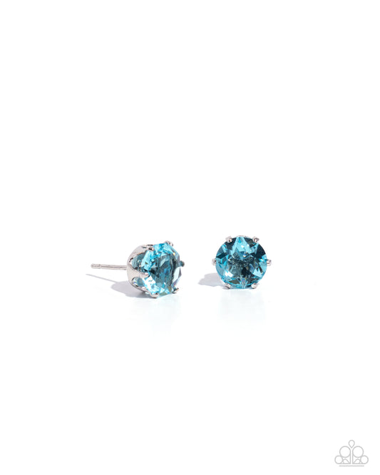 Breathtaking Birthstone - Blue Aquamarine Earrings