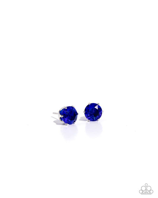 Breathtaking Birthstone - Blue Sapphire Earrings