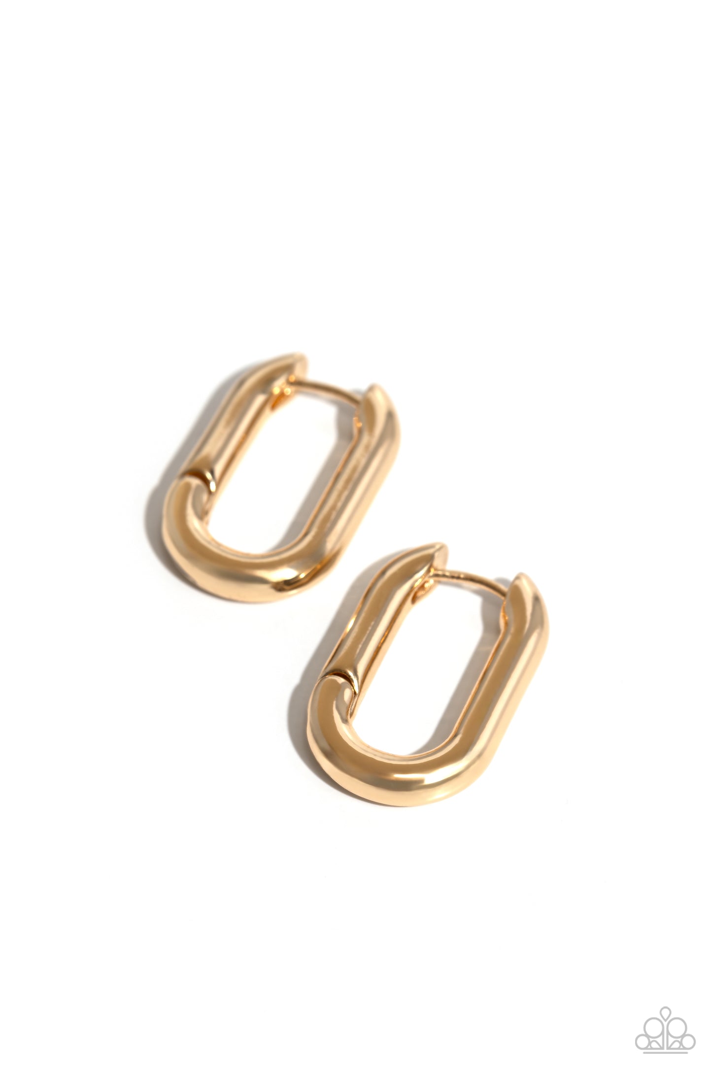 Candidate Curves - Gold Hoop Earrings