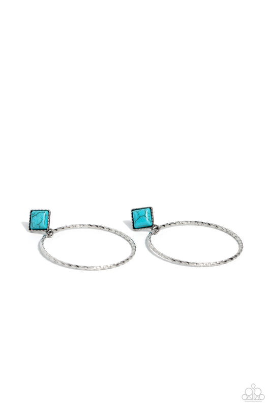 Canyon Circlet - Blue Earring