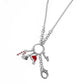 Christmas Cheer - Red Lanyard Necklace