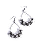 Courageous Chandelier - Black Earrings