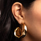 Curly Cadence - Gold Earrings