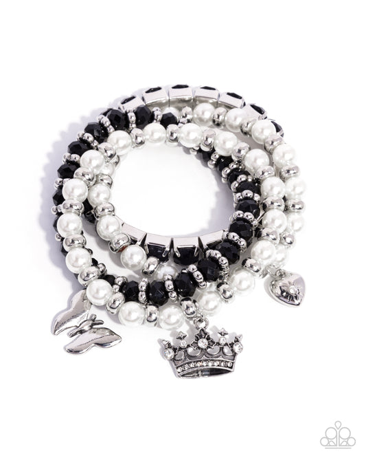 Feminine Charm - Black Bracelet