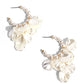 Frilly Feature - Gold Earrings