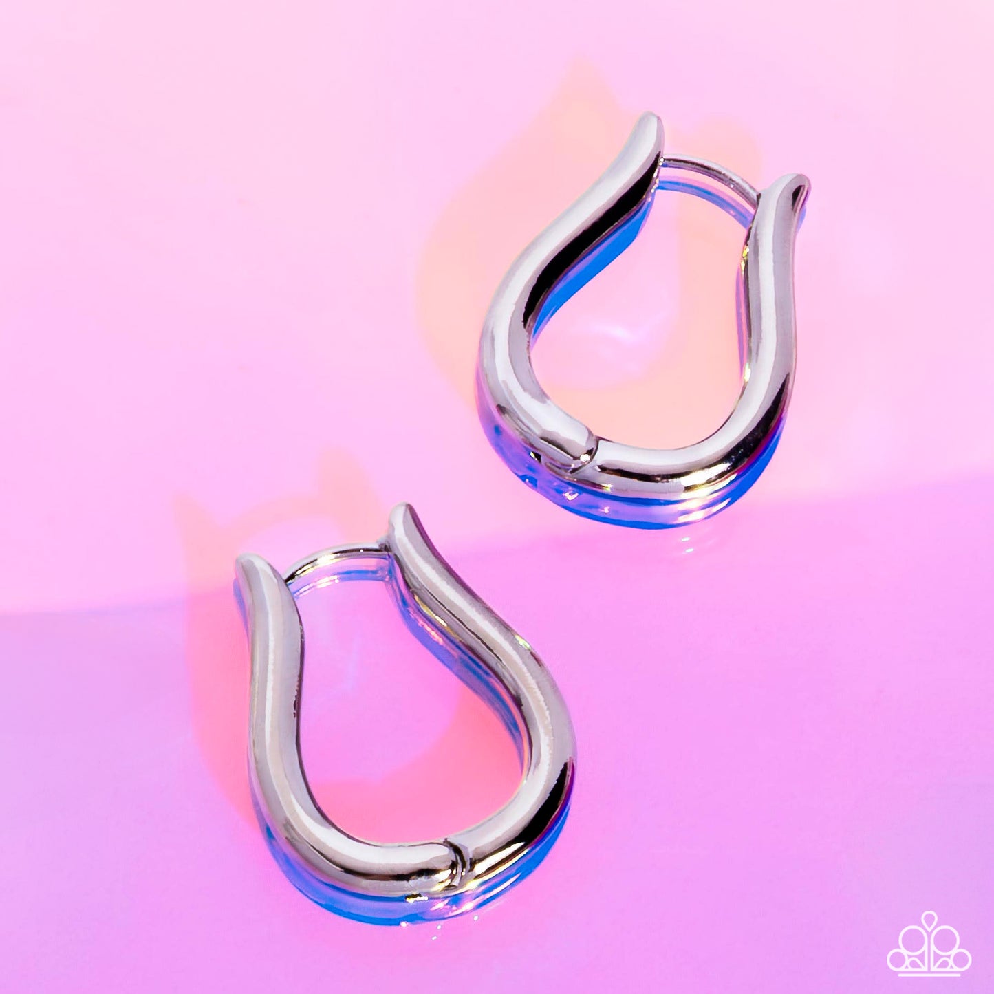 Generous Grace Silver Hoop Earrings