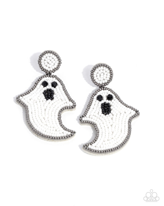 Ghost Story - White Earrings