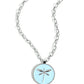 Decorative Dragonfly - Blue Necklace