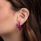 In A Galaxy STAR, STAR Away - Pink Earring