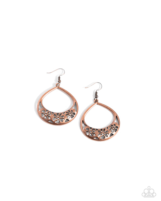 Island Ambrosia - Copper Earrings