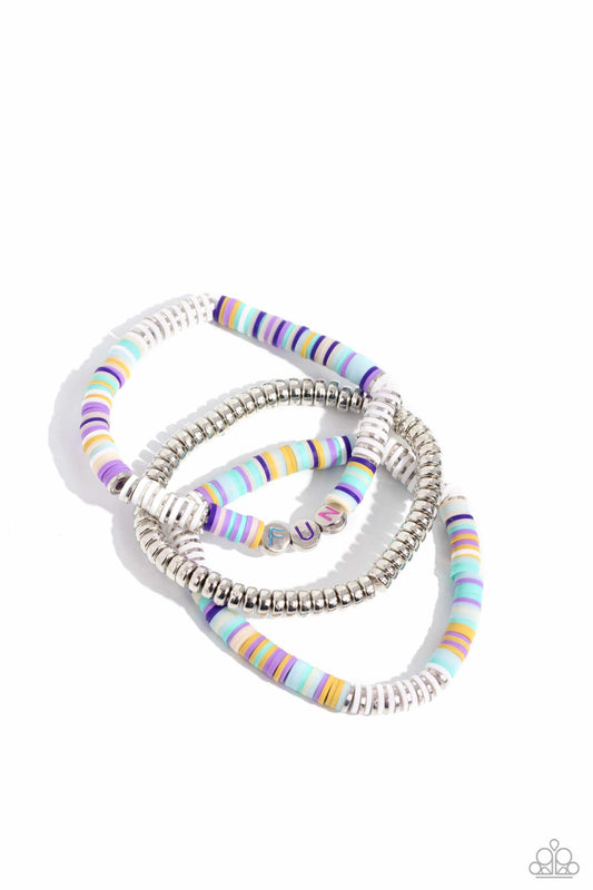 Just for Fun - White Bracelets