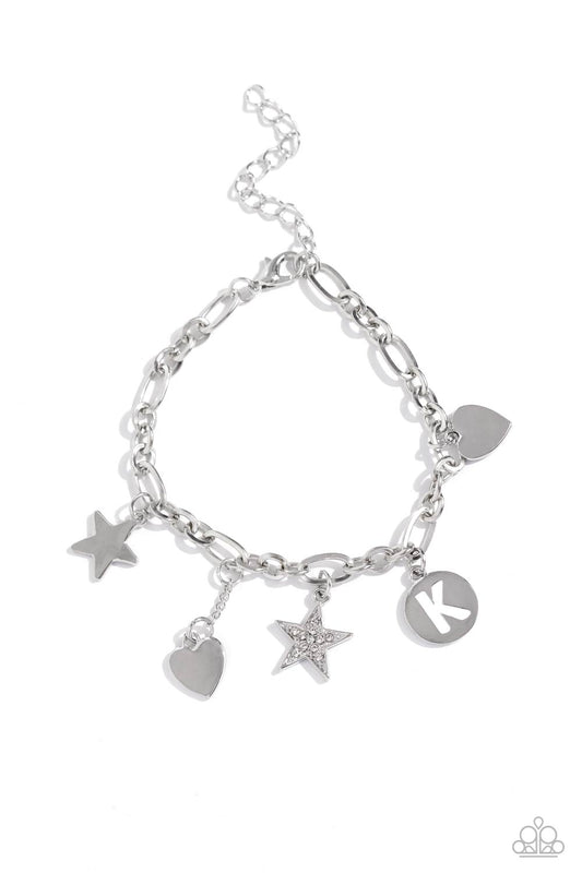 Legacy Letters - White - K Bracelet