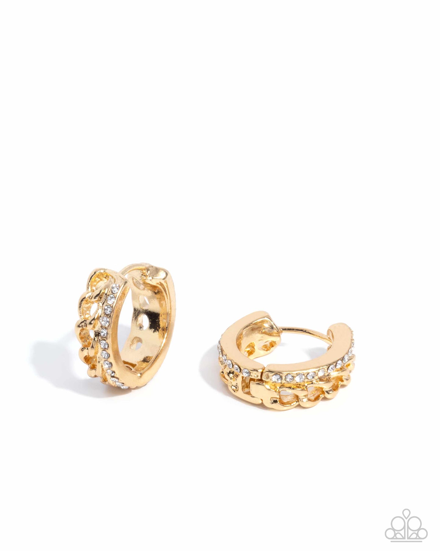 Lethal Layers - Gold Hoop Earrings