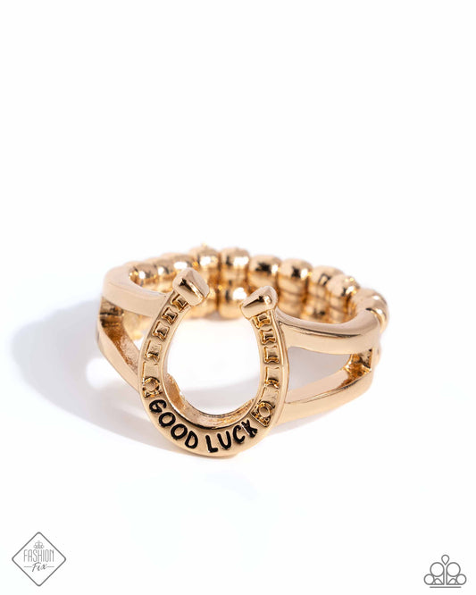 Luck Be A LEADER - Gold Ring