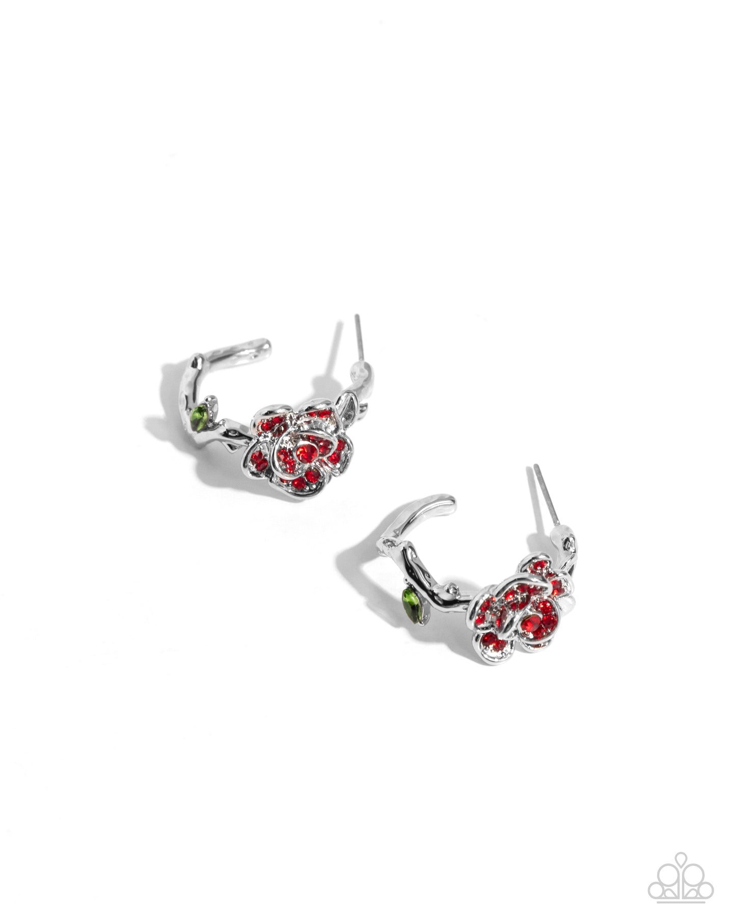 Mother ROSE Best - Red Hoop Earrings