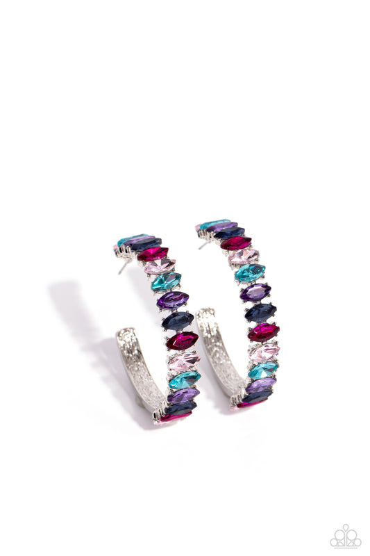 Rainbow Range - Multi Hoop Earrings