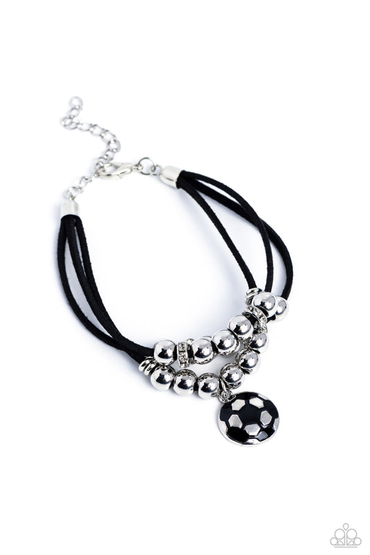 PreOrder Soccer Player - Black Bracelet