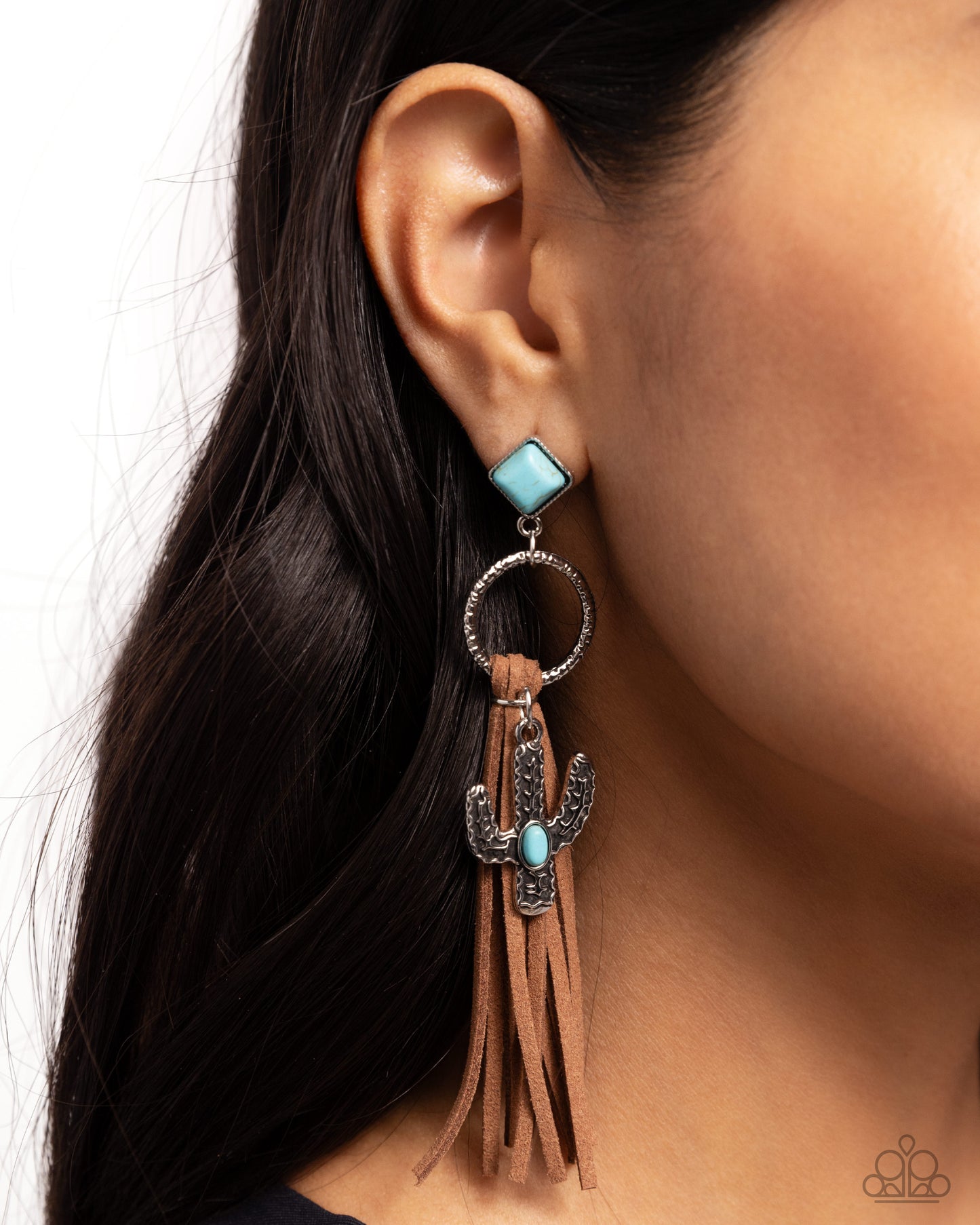 Southwestern Season - Brown Earrings