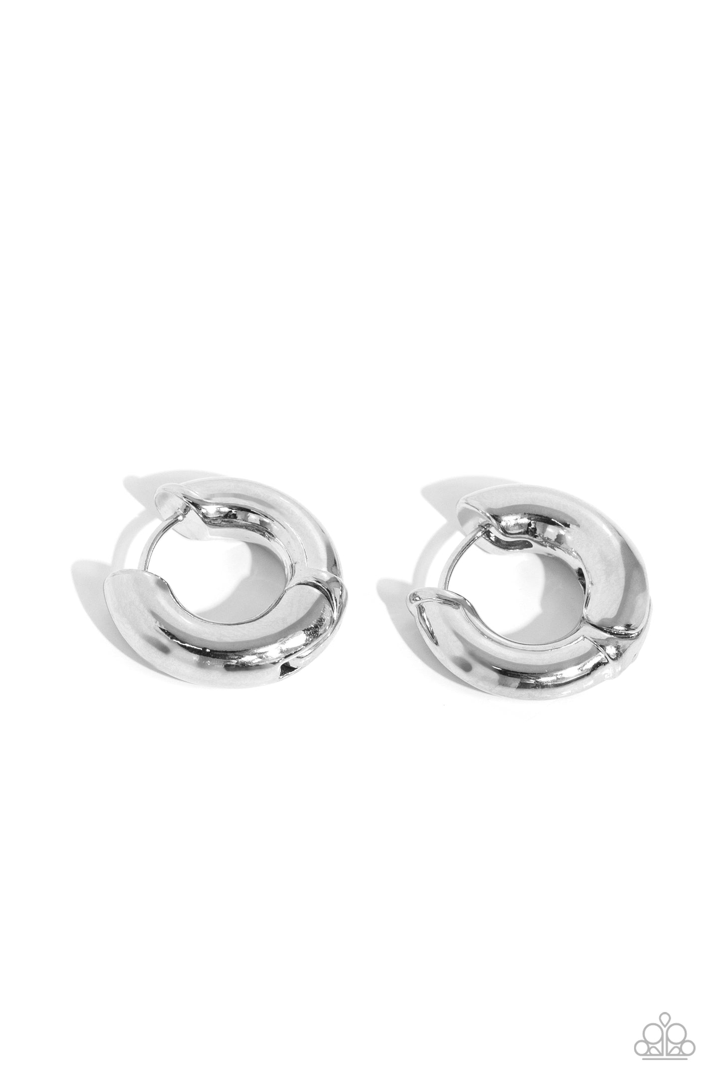 Textured Theme and Simply Sinuous Silver Hoop Earring Combo