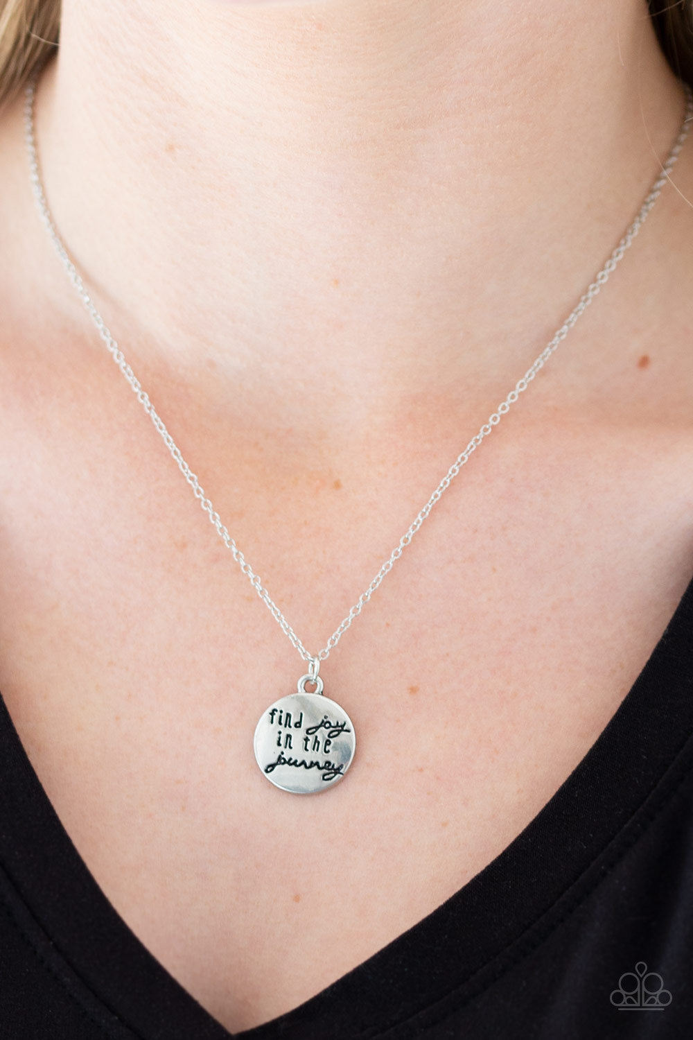 Find Joy Silver Necklace