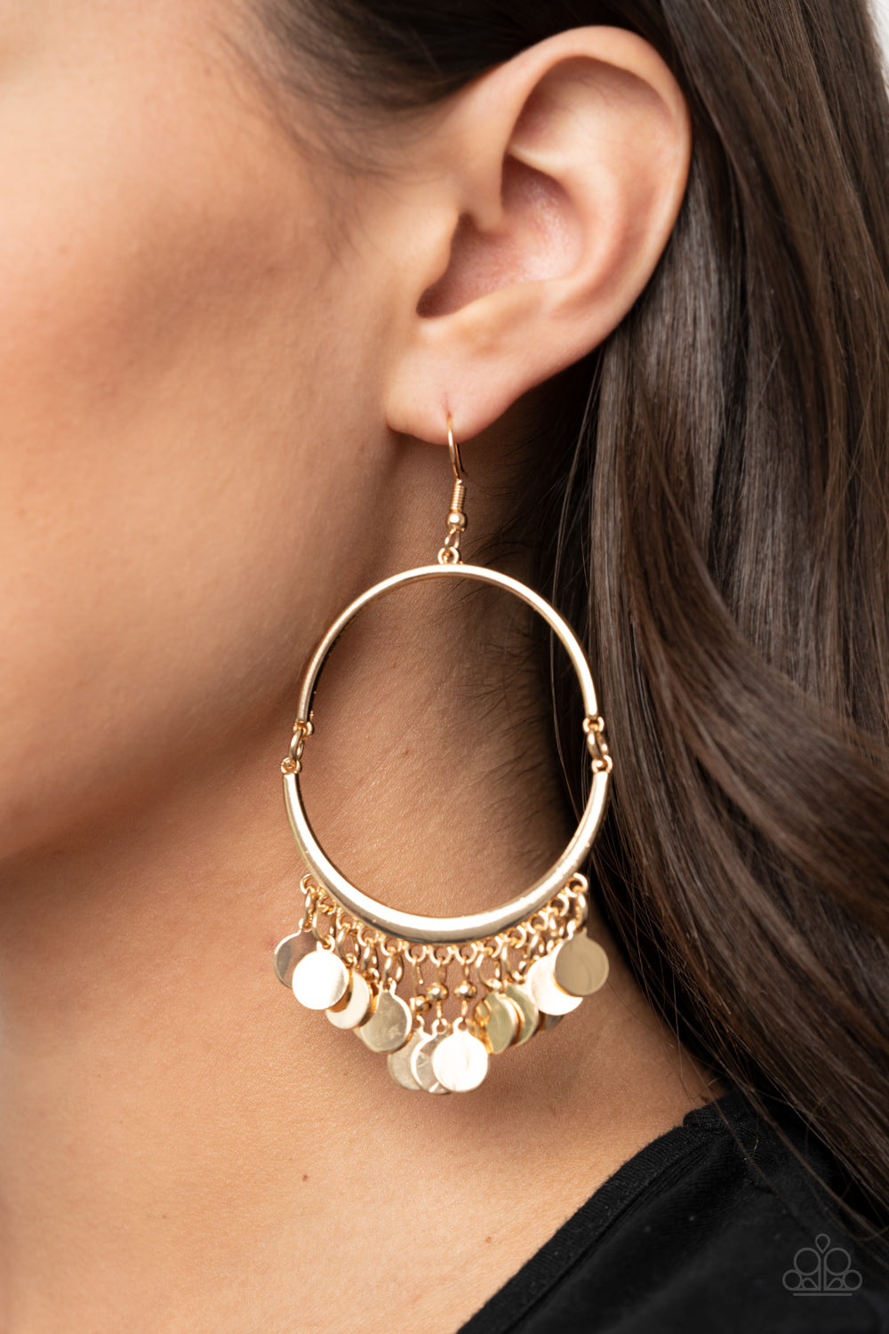 Speed of SPOTLIGHT Gold Earring