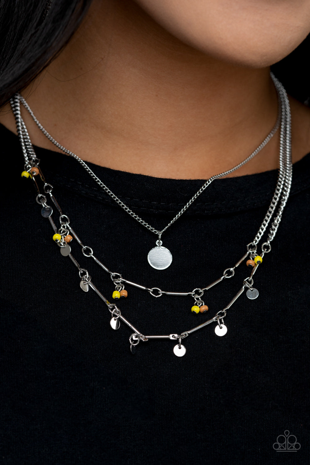 Wandering Wonder Yellow Necklace