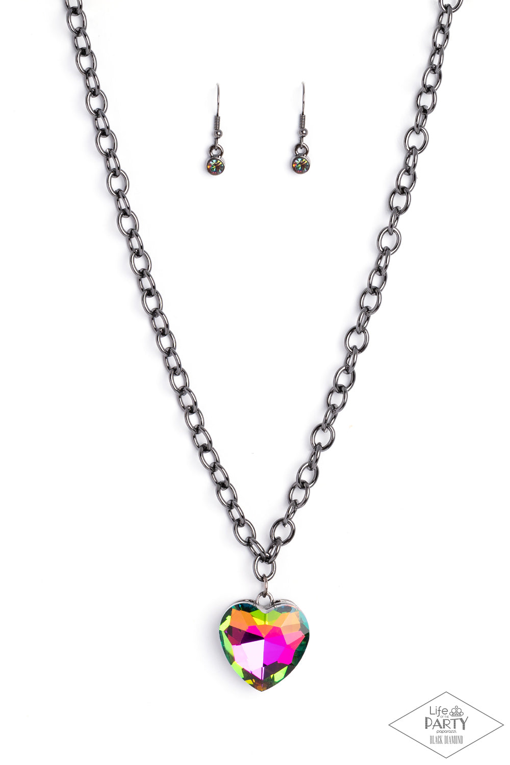 Paparazzi Flirtatiously Flashy - Multi Necklace