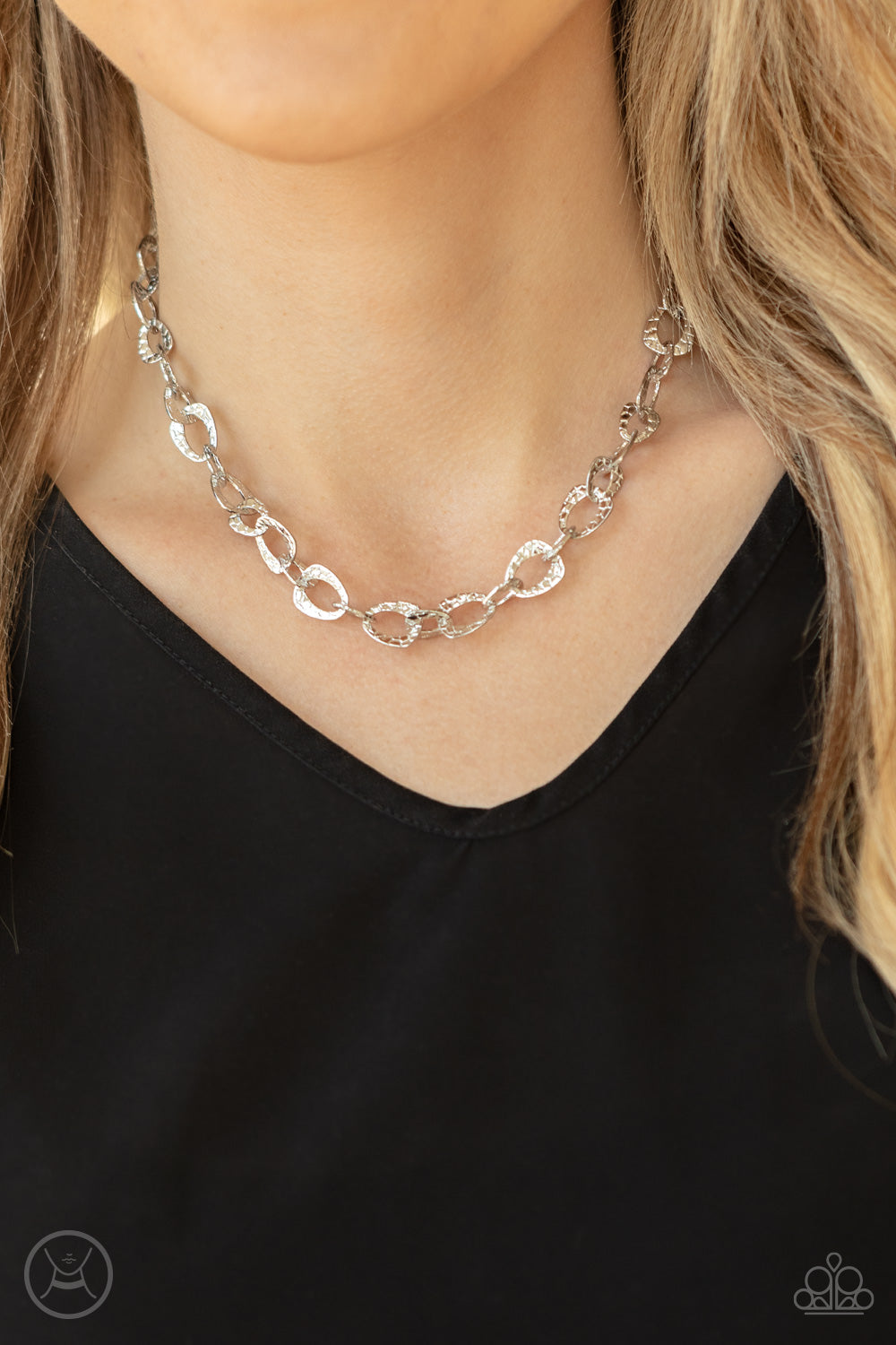 Urban Safari Silver Necklace Paparazzi