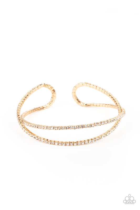 Plus One Status Gold Bracelet