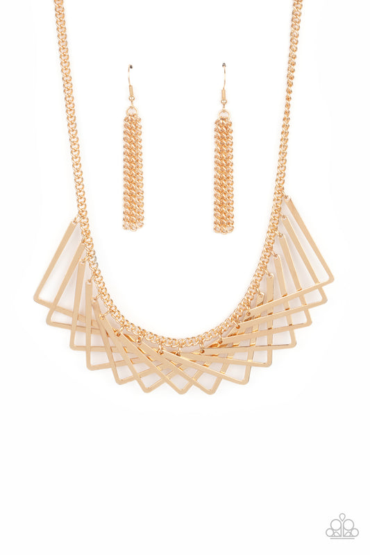 Metro Mirage Gold Necklace