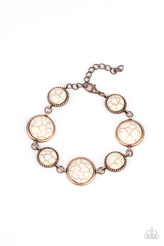 Turn Up The Terra Copper Bracelet Paparazzi