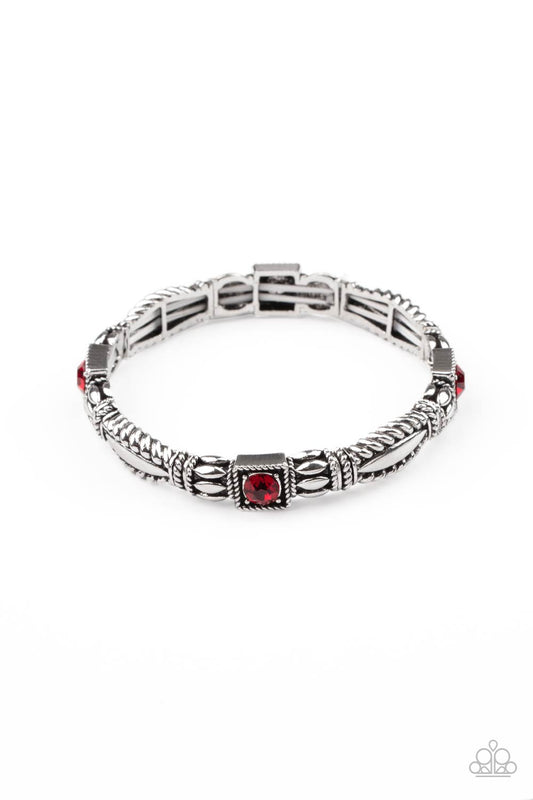 Get This GLOW On The Road Red Bracelet