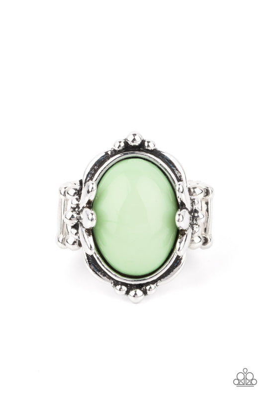 Springtime Splendor Green Ring Paparazzi