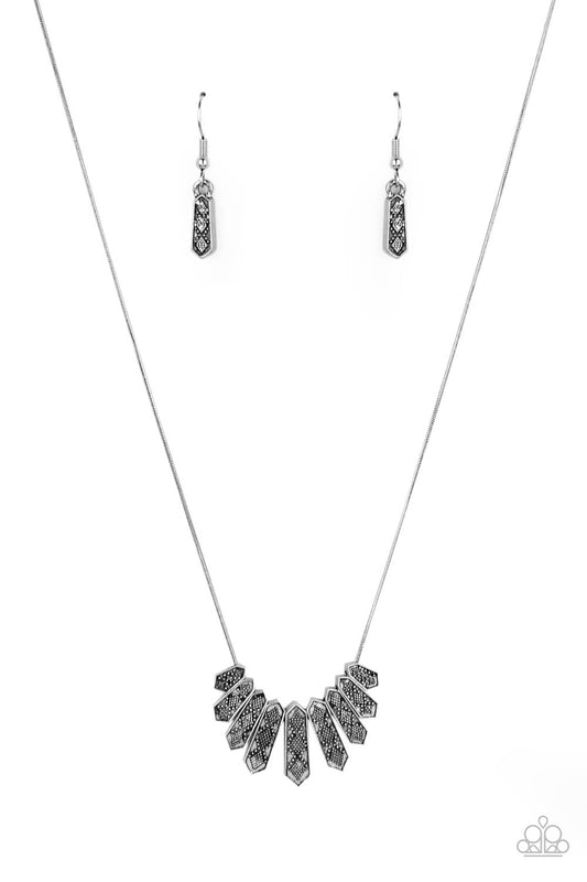 Monumental March Silver Necklace