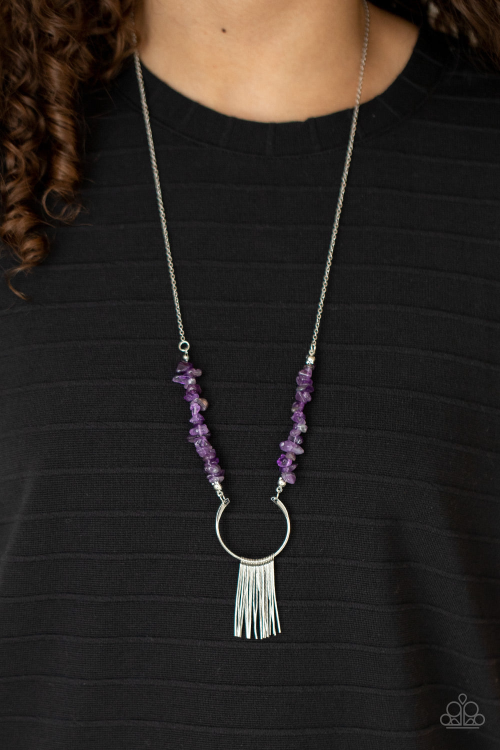 With Your ART and Soul Purple Necklace