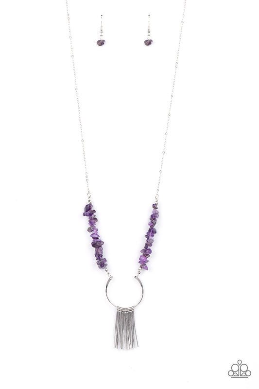 With Your ART and Soul Purple Necklace