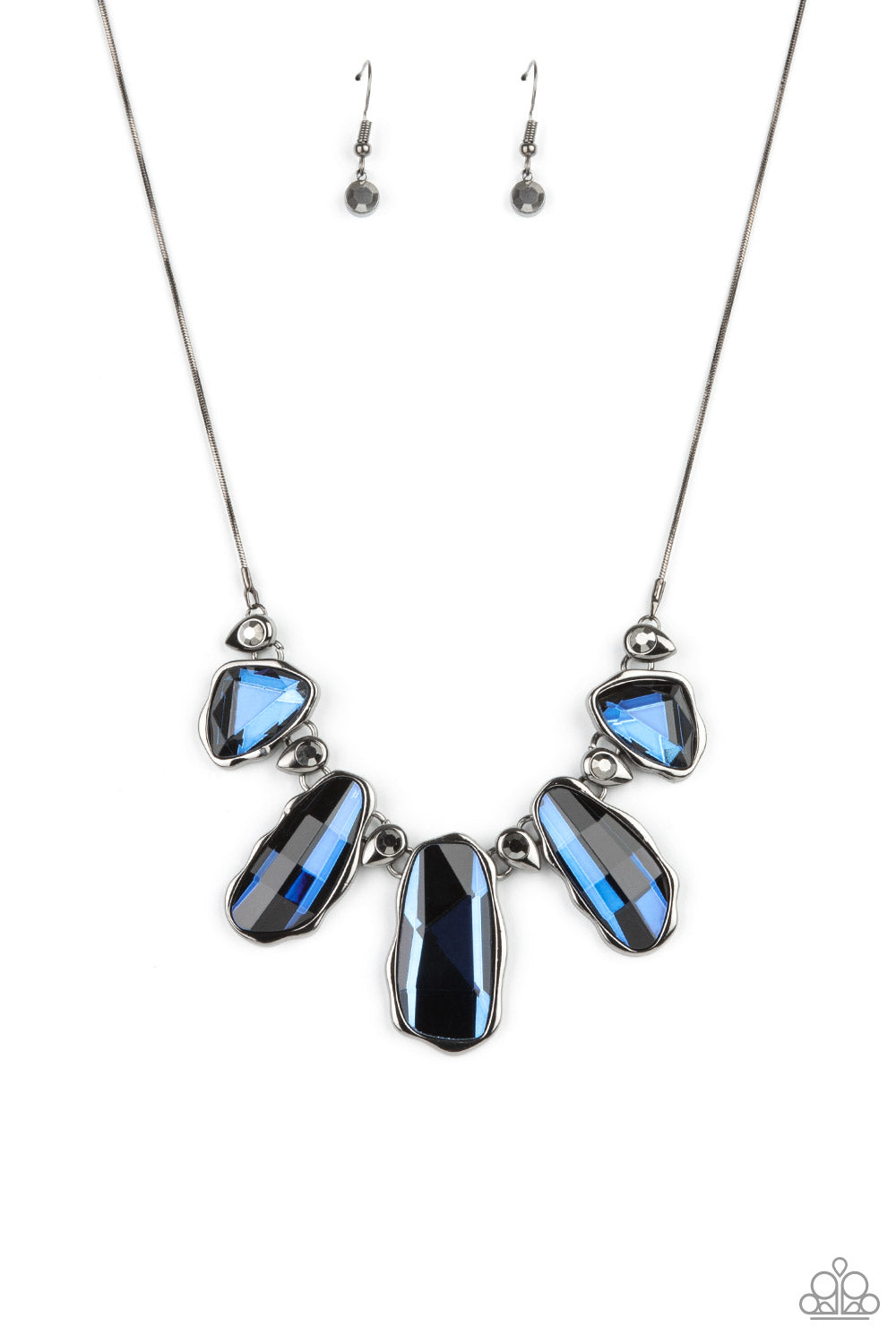 Cosmic Cocktail Blue Necklace