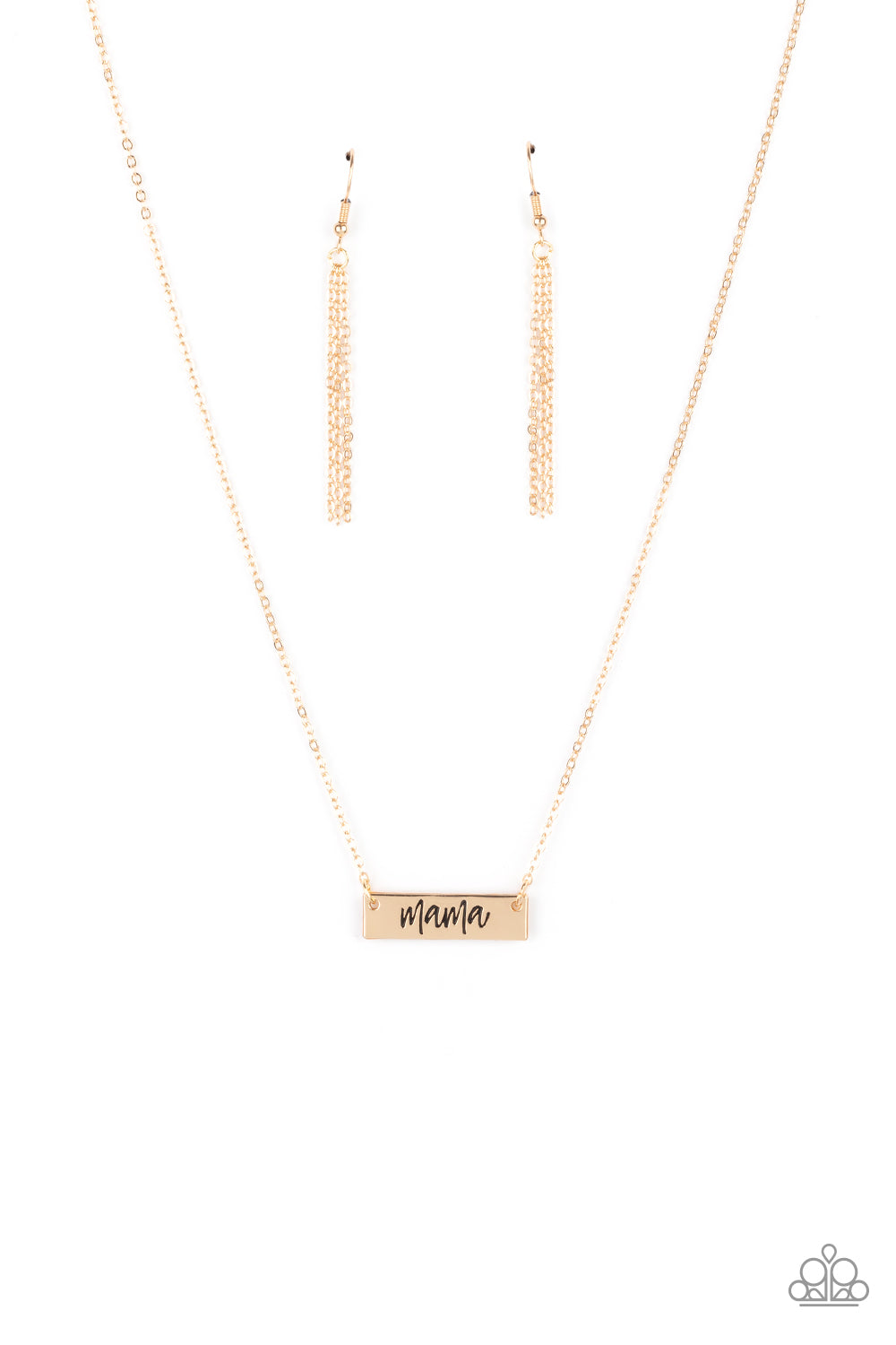  Paparazzi Blessed Mama Gold Necklace