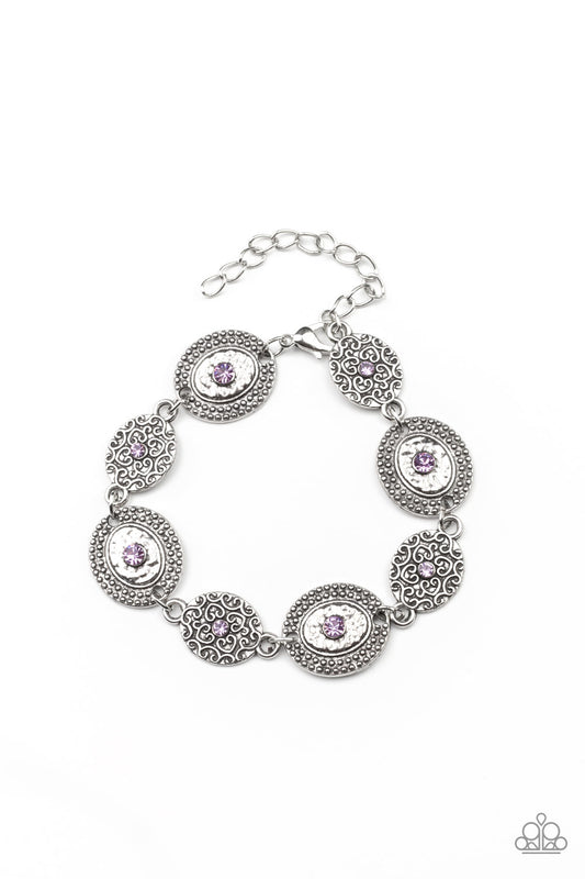 Secret Garden Glamour Purple Bracelet