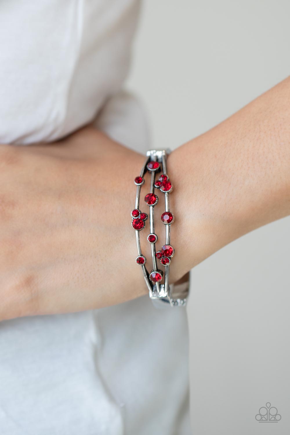 Cosmic Candescence Red Bracelet