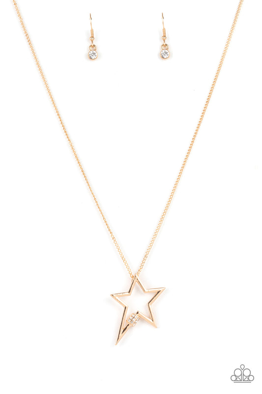 Light Up The Sky Gold Necklace