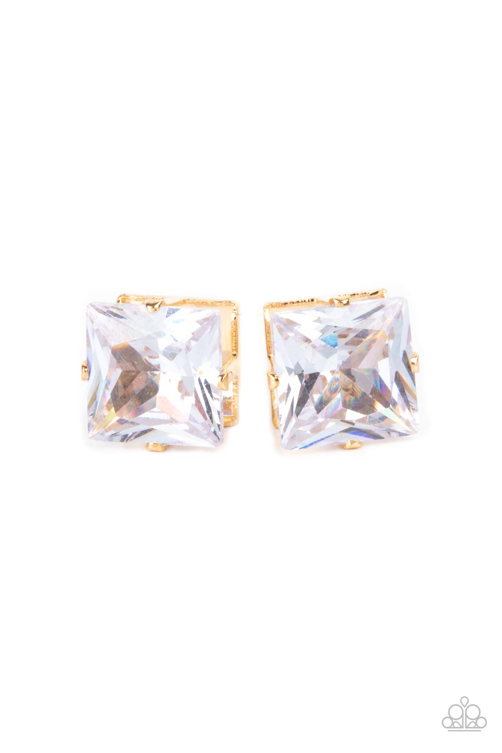 Times Square Timeless Gold Post Earring