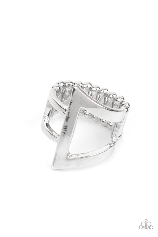 Rebel Edge Silver Ring